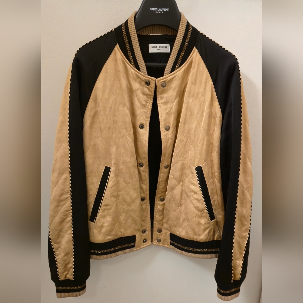 Saint Laurent Teddy Bomber Jacket